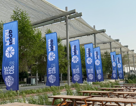 Conference Indoor Flag Office Reception Flag