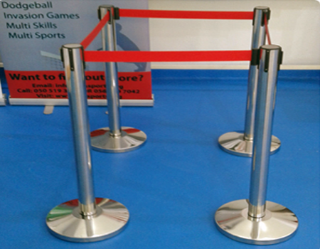 retractable belt queue pole retractable belt stanchion dubai